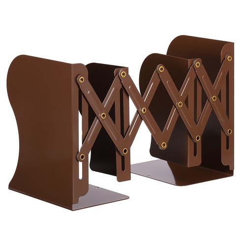 Adjustable bookend metal - adjustable, book
