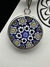 Murano Glass Pendant Necklace