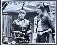 Star Wars Dave Prowse Darth Vader Signed Official Pix Photo Autograph COA*