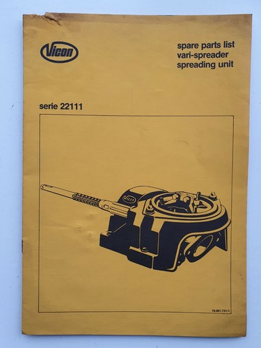 Vicon series 22111 - vicon,