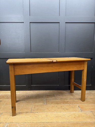 Vintage double school desk - double,