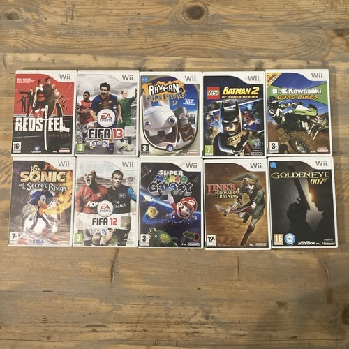 Nintendo wii job lot - wii, mario