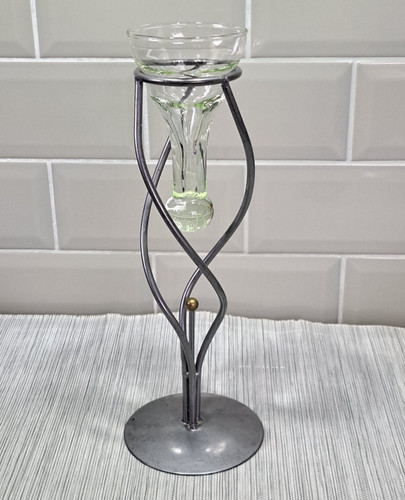 Candle candelabra holder iron - candelabra,