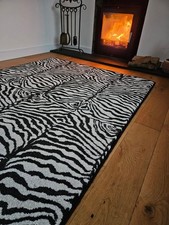 Zebra Print Wilton RUG