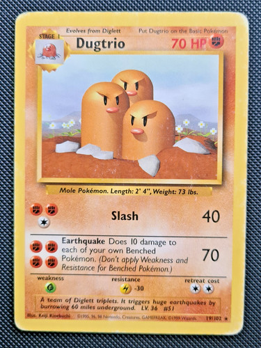 Base set pokemon card singles - base,