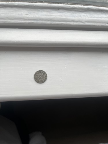 1313 moroccan silver coin - 1313, 1