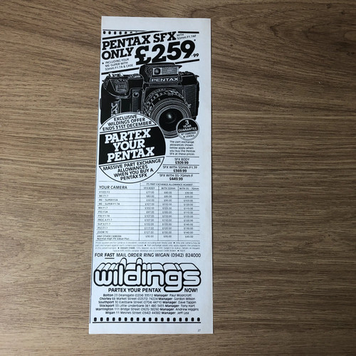 Cams90 magazine advert - magazine, 11x4