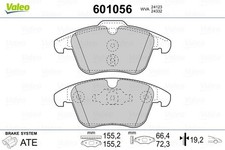FRONT AXLE BRAKE PAD SET, DISC
