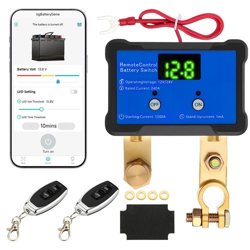 Battery switch disconnect - battery,