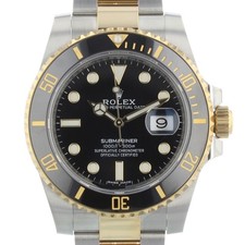 Rolex Submariner Date 116613LN 40 mm Black Dial Gold Bi-Metal 2020 Full Set