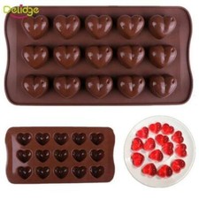 15 Love Hearts Silicone Mould
