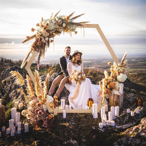 Wooden wedding arch - wedding,