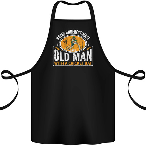 Old man with - old, bat