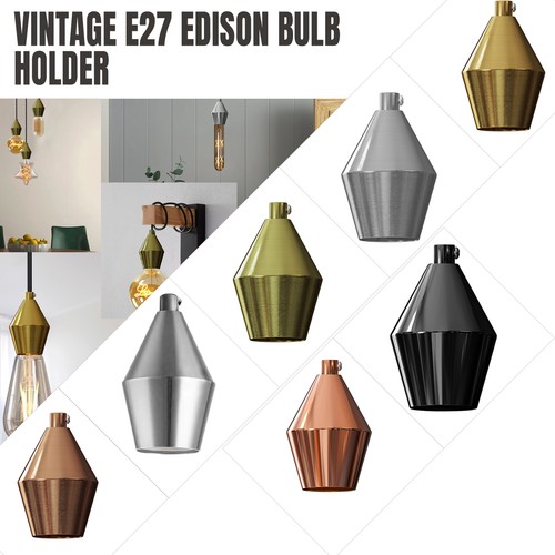 Vintage e27 edison bulb - e27, holder