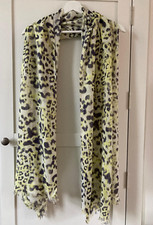 WHISTLES animal print scarf /