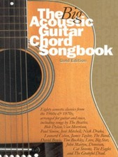 The big acoustic guitar chord