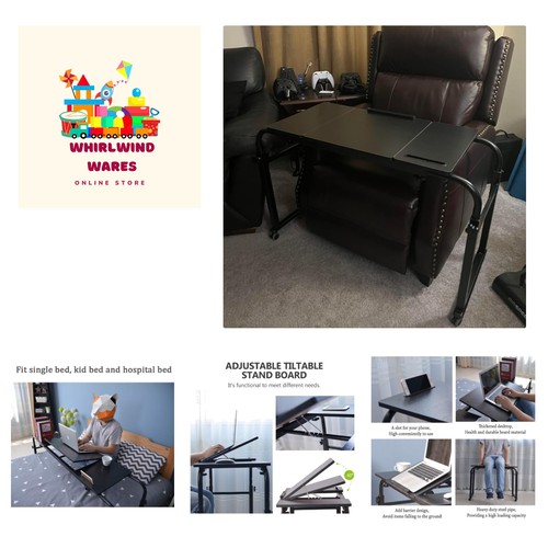 Overbed table with wheels - table,