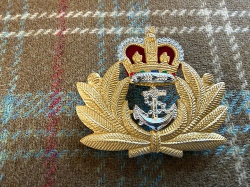 Vintage royal navy cap - royal,