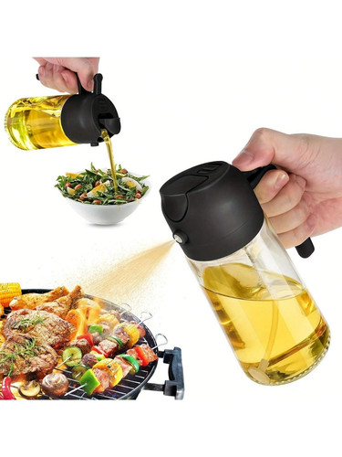 Oil spray bottle - 2-in-1,