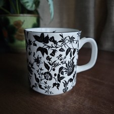 Crown Regal Black & White Mug