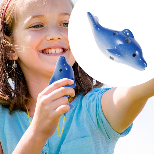 Dolphin ocarina baby musical - dolphin,