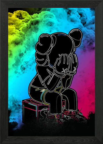 Hypebeast kaw framed wall art - framed,