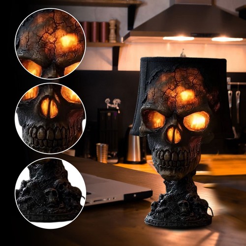 Halloween led light skull - halloween, lamp