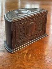 Vintage Art Deco Bakelite Roto Tray Cigarette Humidor Rotating