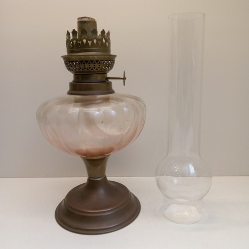 Vintage antique oil - vintage,, lamp
