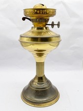 VINTAGE BRASS OIL LAMP MADE IN