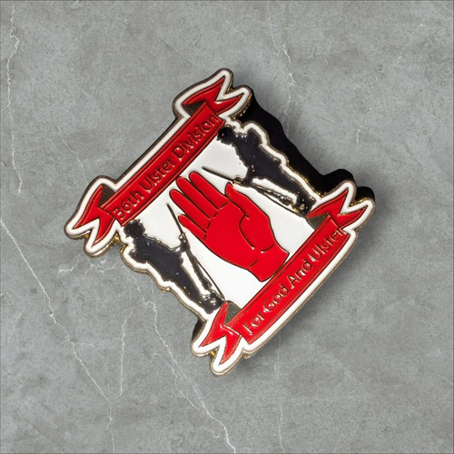 36th ulster division pin badge - 36th,