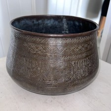 Copper Bronze Engraved Eastern