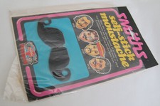 Vintage NOS Smiths of Gainsborough Self - Stick Moustache 2920 Handlebar Novelty