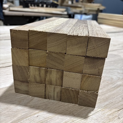 Planed iroko hardwood - iroko, offcuts