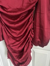 Oh Polly Ruched Puff Sleeve
