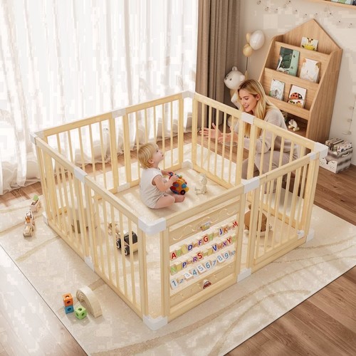Babyeap wooden baby playpen - babyeap,
