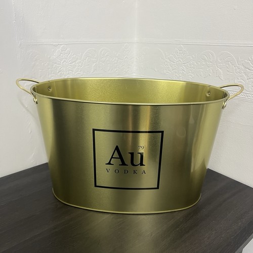 Vodka gold coloured metal - au,