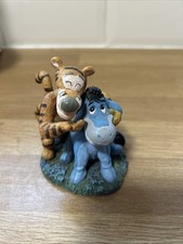 Disney Simply Pooh Figurine Tigger & Eyore  “So This is What Smiling Feels Like"