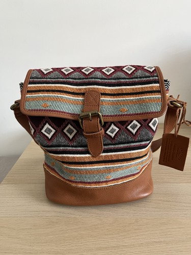Fatface handbag leather and - leather,