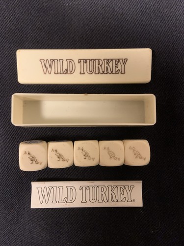 Wild turkey poker dice - turkey,