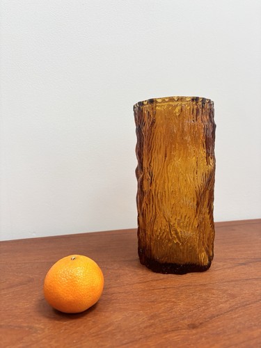 Vintage amber coloured bark - amber,