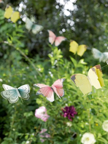 Fairy butterfly bunting - fairy,