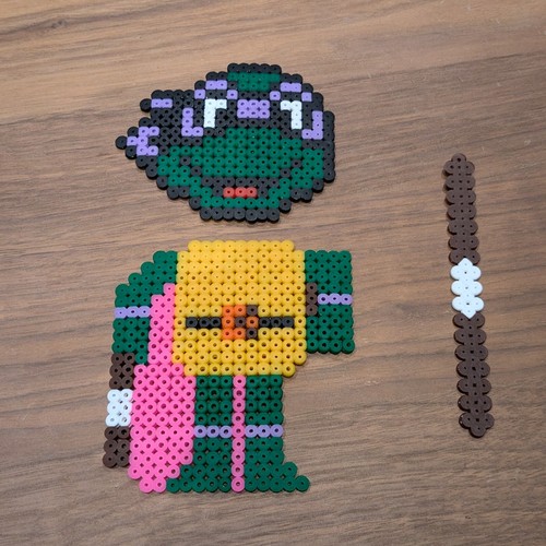 Donatello perler beads - perler, set