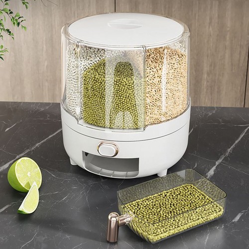 Grid rotating food - 6-grid,