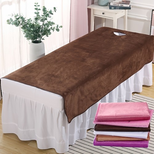 Thick plush massage table - thick,