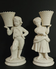 Pair of Belleek Porcelain