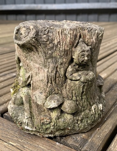 Vintage 70s weathered stone - vintage,