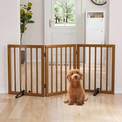Bamboo dog gate - gate, 3