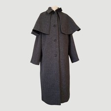 Wednesday Adams Grey Overcoat