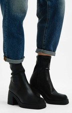 ALDO Womens Black Boots Zip